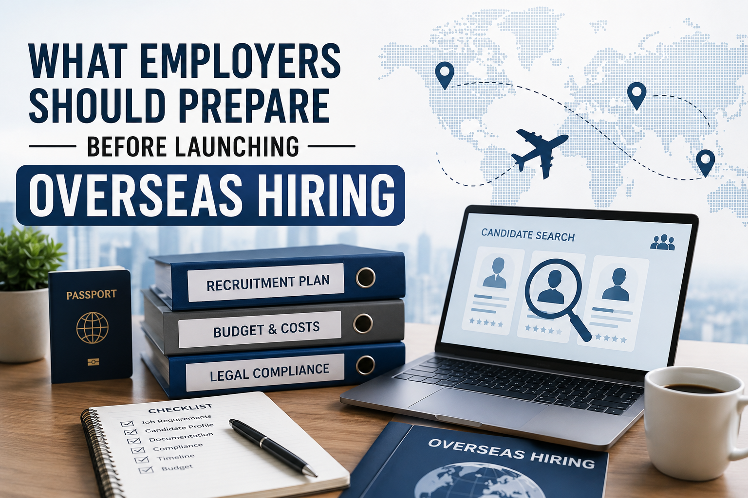What employers should prepare before launching overseas hiring?