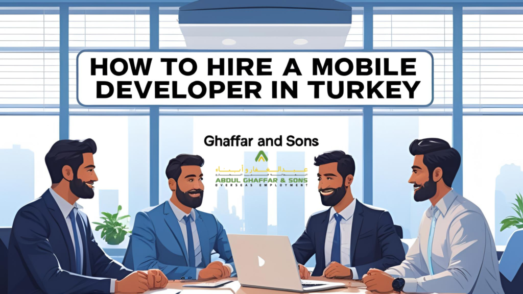 Recruitment for mobile developer turkey