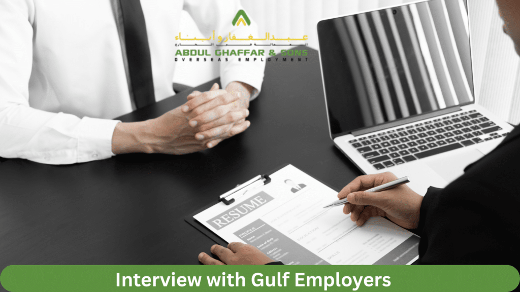 Senior executive hired by a top recruitment agency in Pakistan for Gulf roles