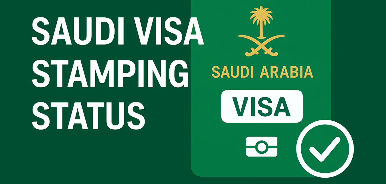 saudi visa stamping status