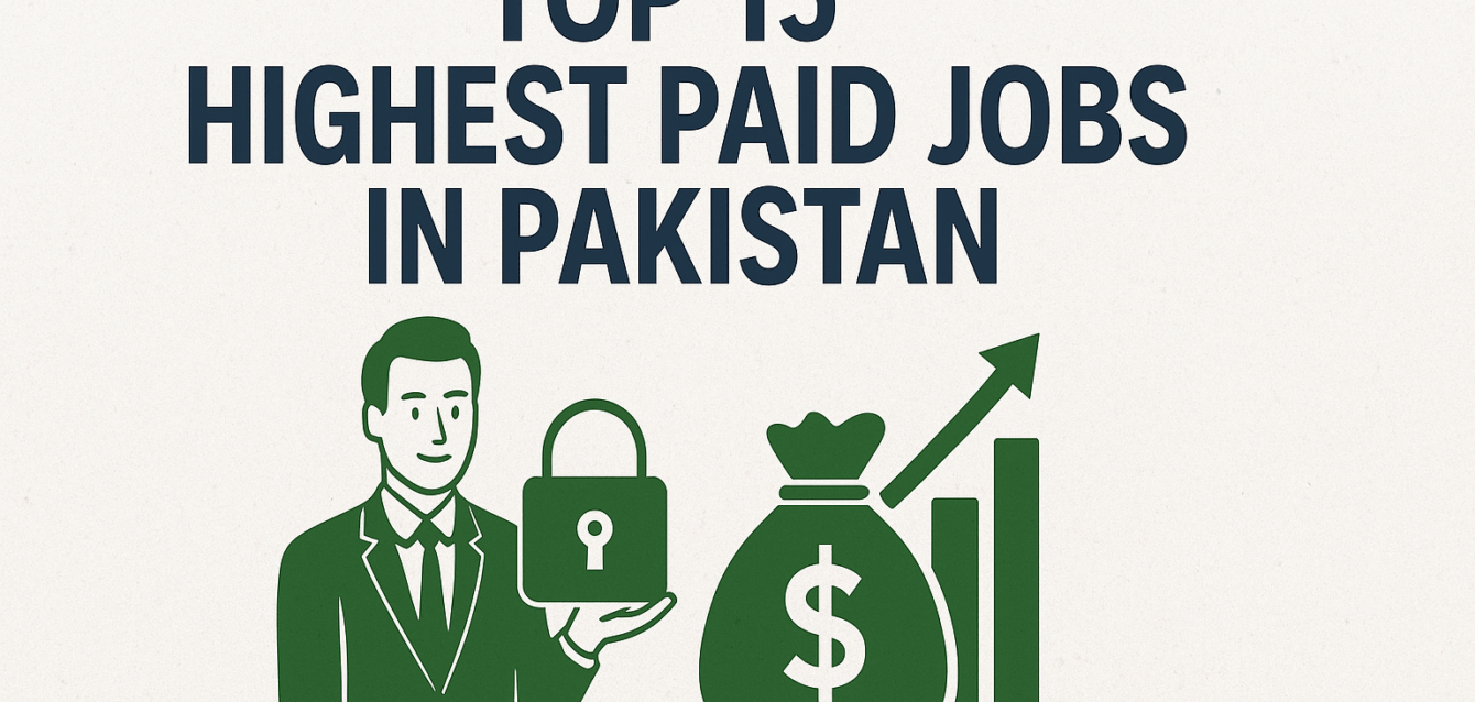 highest paid jobs in pakistan highest paid jobs in pakistan