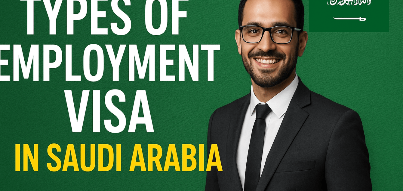 types of employment visa in saudi arabia